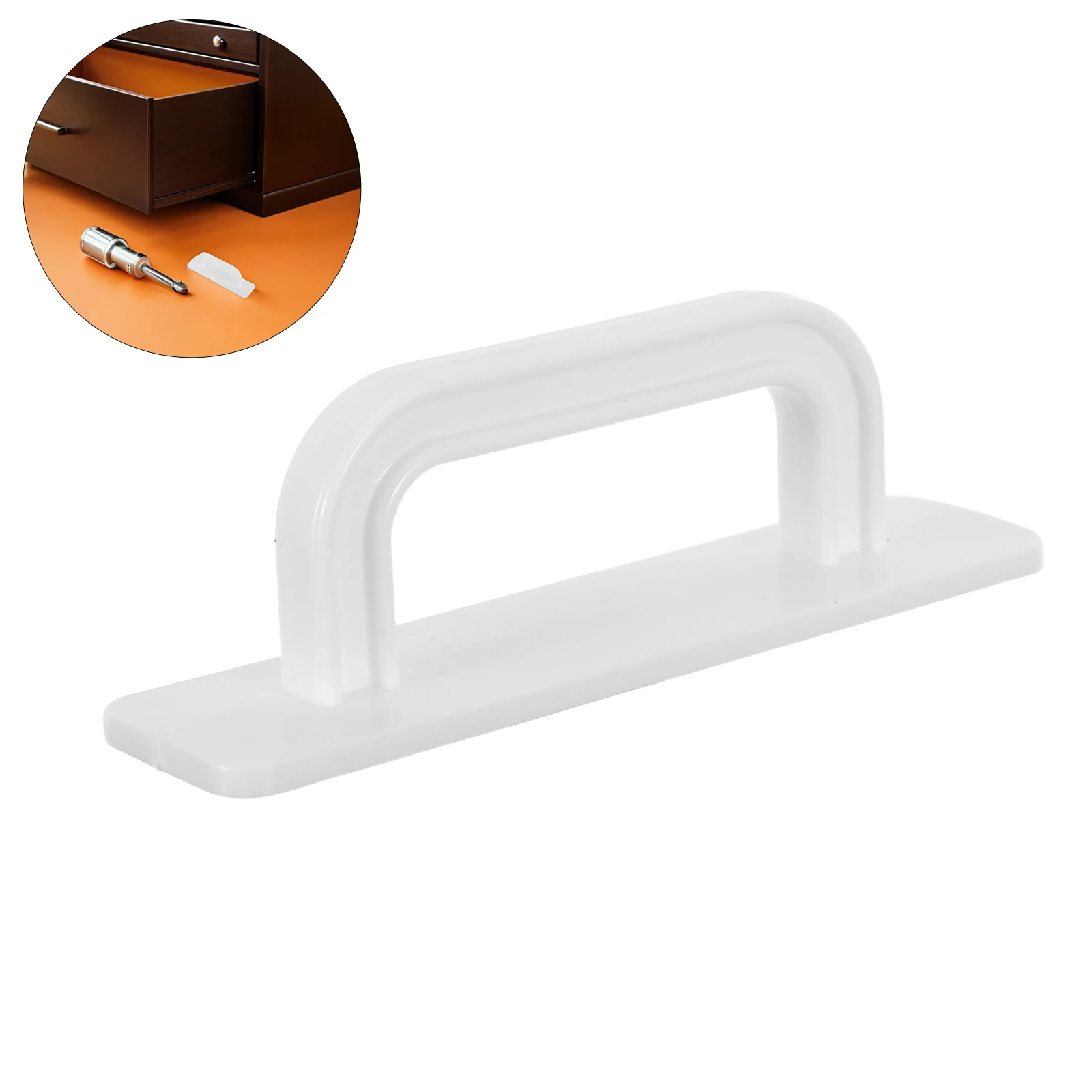 

5Pairs Stick on Cabinet Pulls Versatile for Home Decor Effortless Installation No Drilling Needed for Doors Stick on Handle