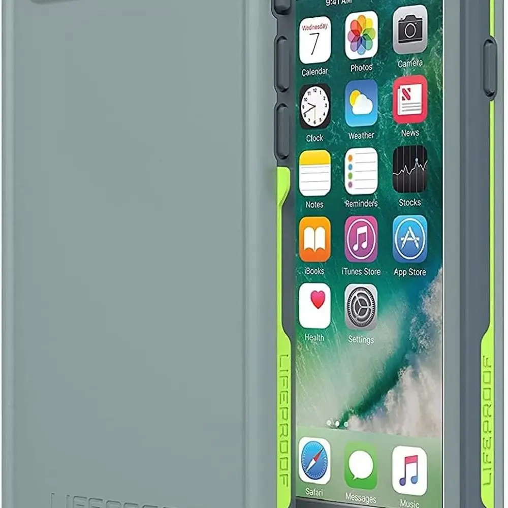 

Водонепроницаемый чехол FR Adri для iPhone SE 3-го/2-го поколения и 8/7 — без розничной коробки — Abyss/Lime/Stormy Weather