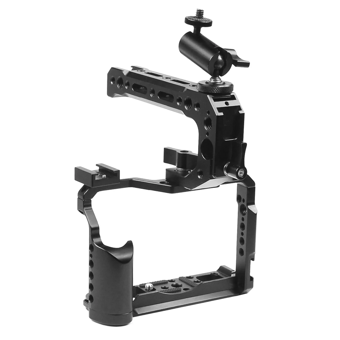 BGNing Aluminium Legierung Kamera Käfig Schutzhülle Stabilisator mit Kalten Schuh Halter für FUJI XT20/XT30 XT30II Kamera Schutzhülle – Detail 26