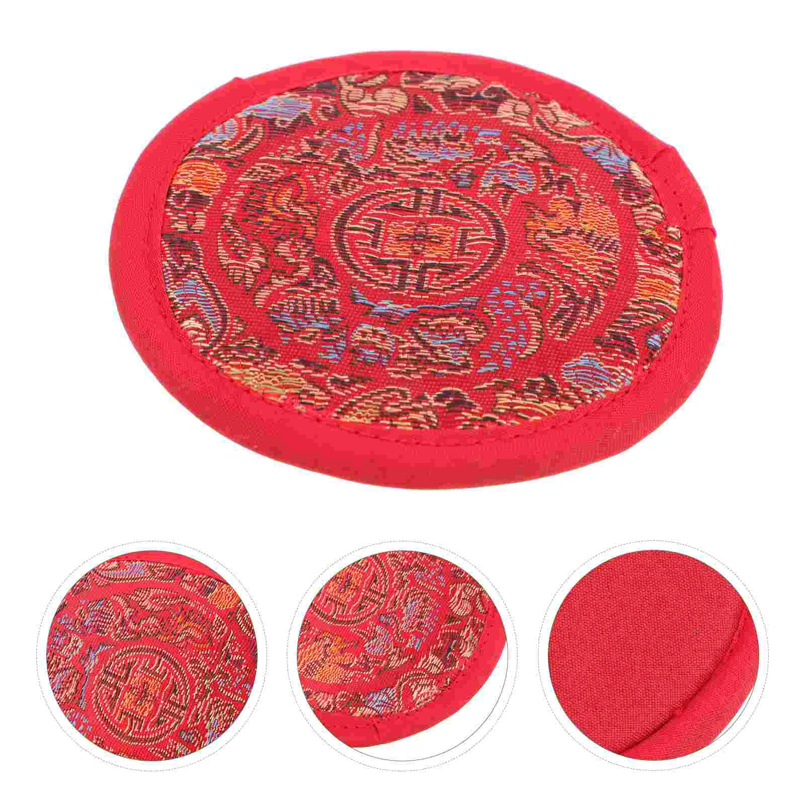 Buddha Sound Bowl Cushion Ritual Instruments Buddhism Products Tibetan Singing Mat