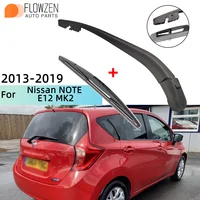 Kit de limpiaparabrisas y brazo de limpiaparabrisas trasero para Nissan NOTA E12 MK2 2013-2019, accesorios para coche