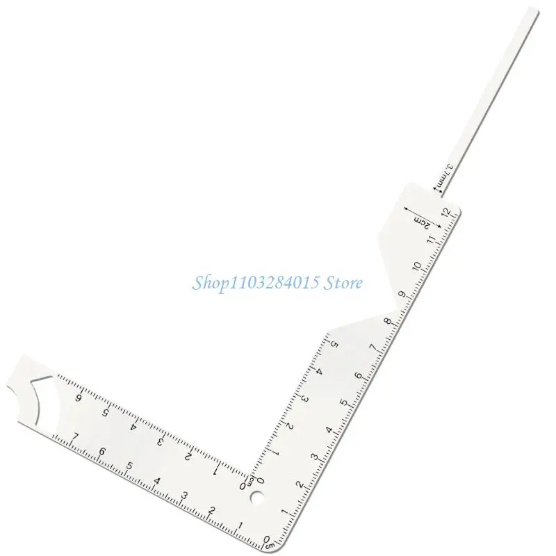 5-in-1 Boek Covers Afstand Gidsen Rvs Boekbinden Liniaal Voor Journal Notebook Album Covers Scrapbooking Tool