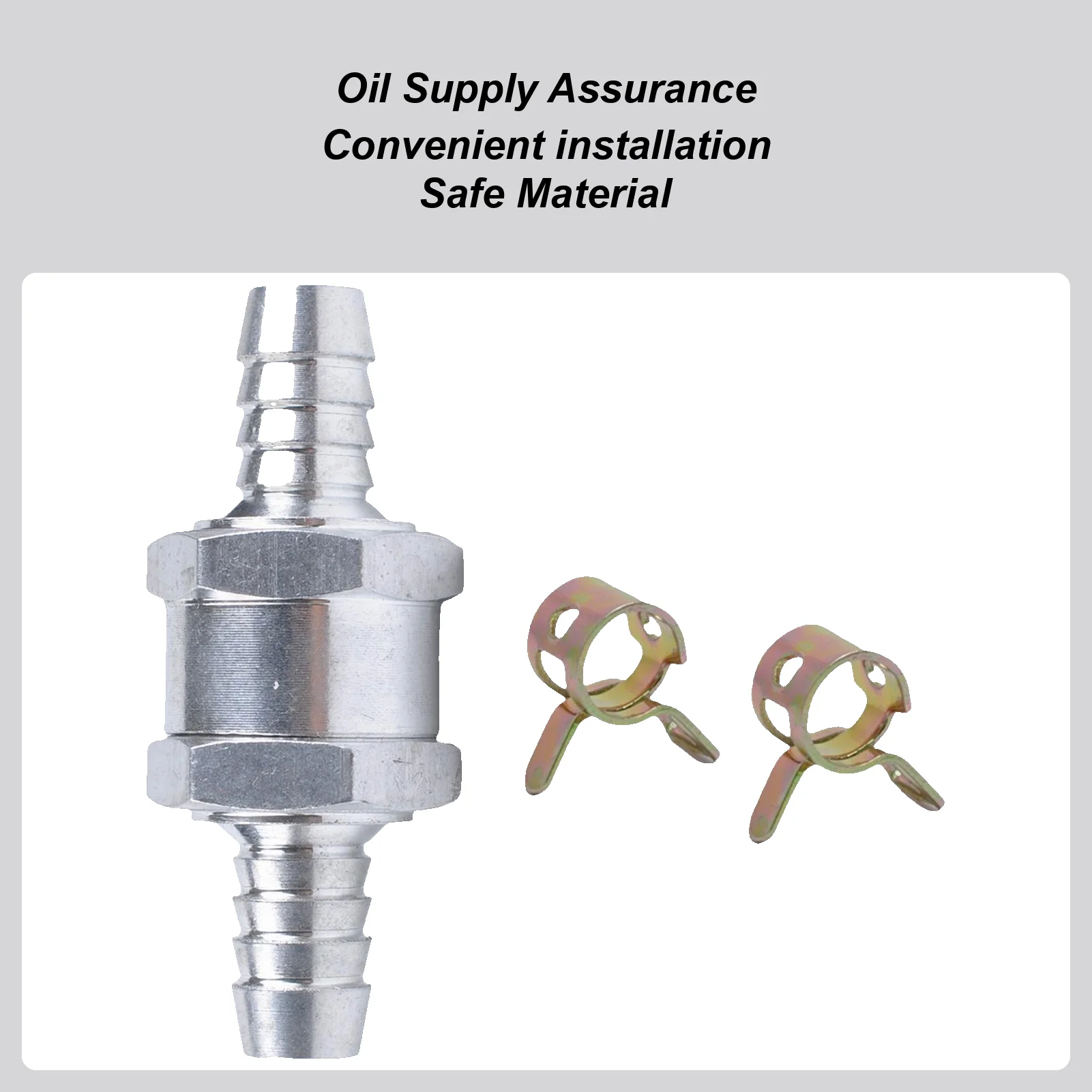 

Обратный клапан 6 мм, 8 мм, 12 мм, из алюминиевого сплава, для топлива, для карбюратора, для балансировки давления в автодомах