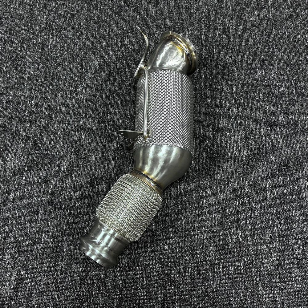 High Performance Stainless Steel Exhaust Downpipe for B48 Three Way Catalytic Converter