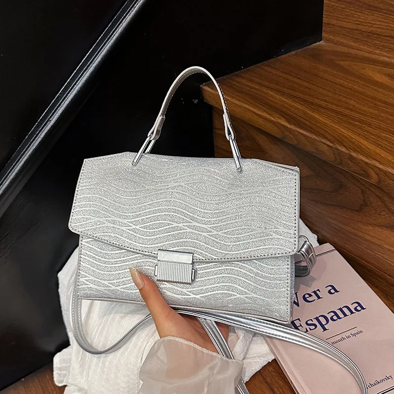

‌2025 New Luxury Handbag - Crossbody/Shoulder Purse, Premium Leather Square Bag for Women, Stylish & Versatile Daily Accessory