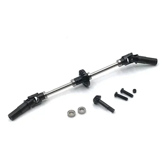 WPL C14 C24 C34 B14 B24 B16 B36 D12 MN D90 MN99S Metal Front Middle Rear Axle Steel Gear Drive Shaft RC Car Upgrades Parts