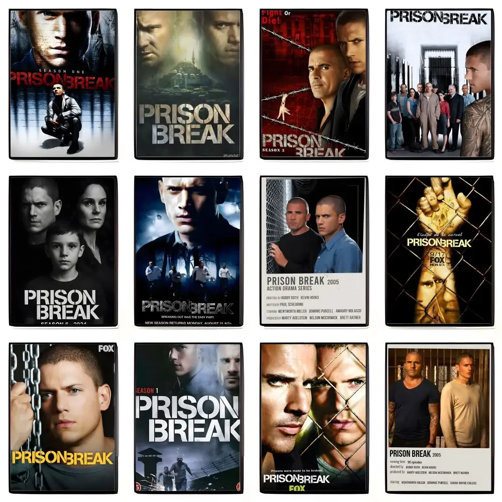 HighDefinition Prison B-Break Classic TV Poster High-definition Art Sticker Self Adhesive Waterproof Home Decoration