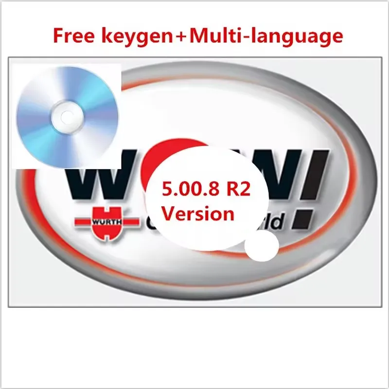 

Wow Wurth Software 2021 V5.00.8 R2 with Free Keygen for Cars and Trucks VD Delphis DS150E Multidiag Tcs Cdp 2022 2023 2024