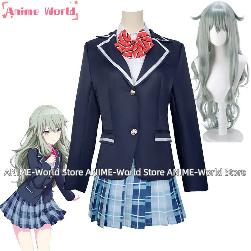 

Kusanagi Nene Cosplay Costume And Wig Project Sekai Colorful Stage! Kamiyama High School Uniforms Skirt Wonderlands X Showtime