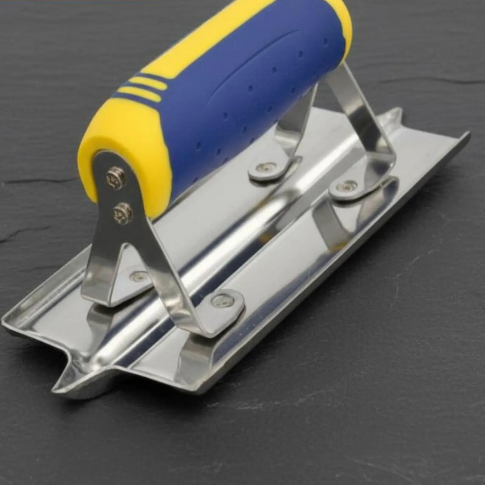 

3 Pieces Concrete Edger Groover Trowel Set Long-Lasting Stainless Steel Trowel Kit Concrete Edger and Groover Set Comfortable
