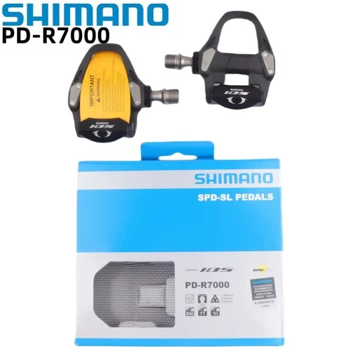 Pedales de carretera Shimano 105 R7000, pedales Ultegra R8000 TT, bicicleta de triatlón, pedales de fibra de carbono autoblocantes, Pedal Original