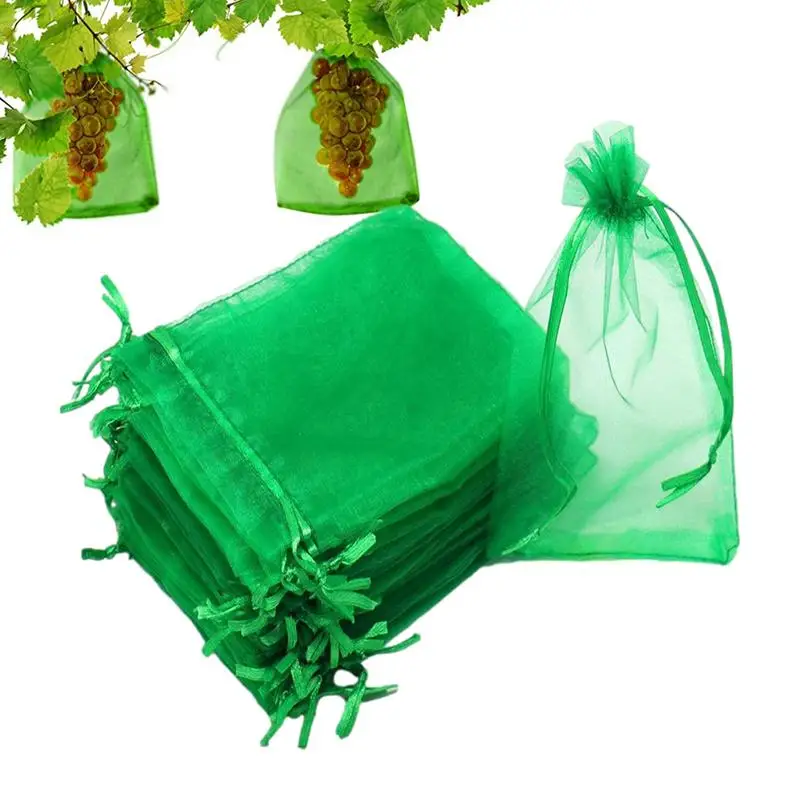 

Plant Protection Bag Cover Netting Mesh for Fruit Vegetable Tree Barrier Strawberry Grapes Storage Bag Kitchen Fruit Vegetable