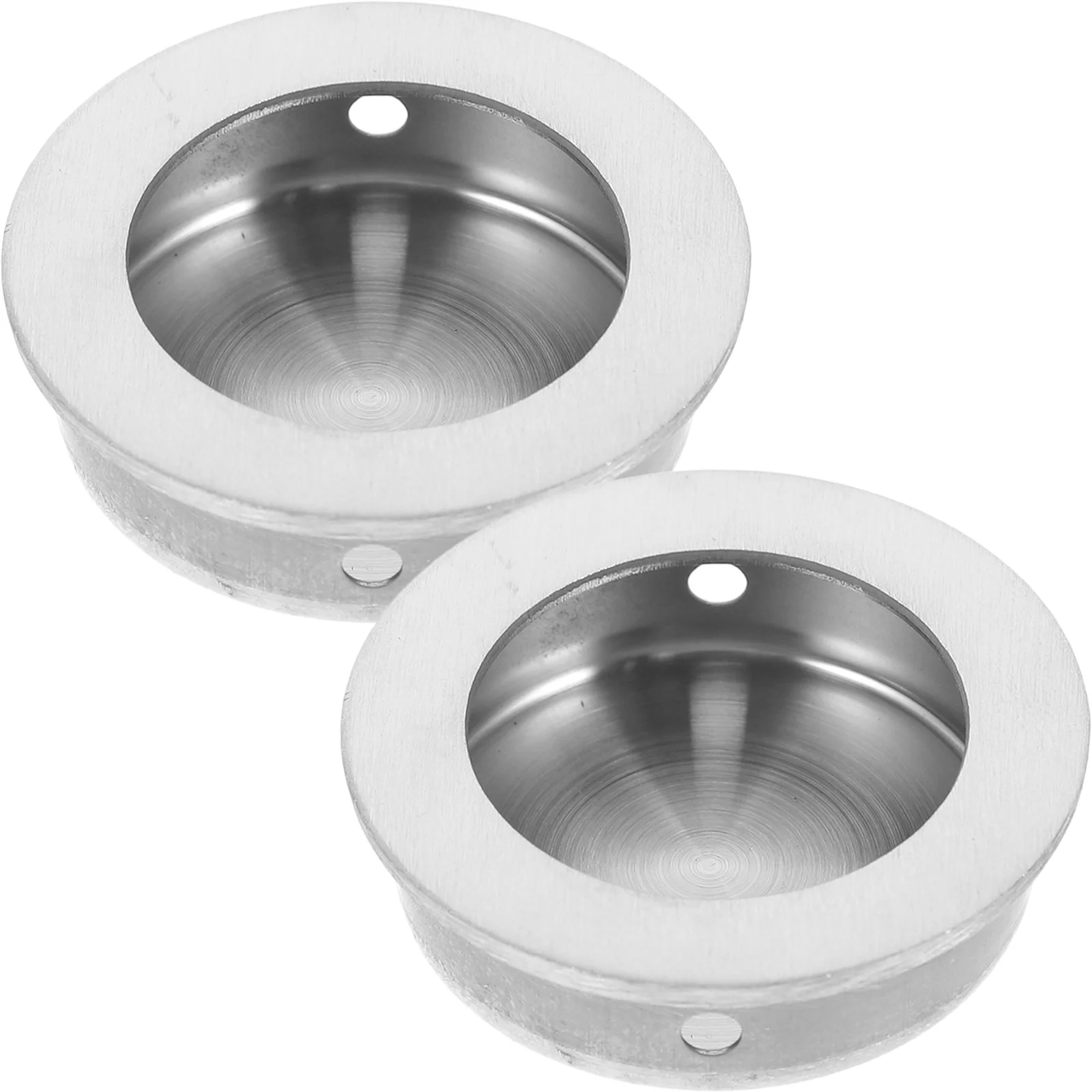 2 قطعة راحة مقابض الأبواب جيب مستديرة خمر نمط المخفية الأخدود خزانة درج سحب خزانة قبضة جيب مقابض الأبواب