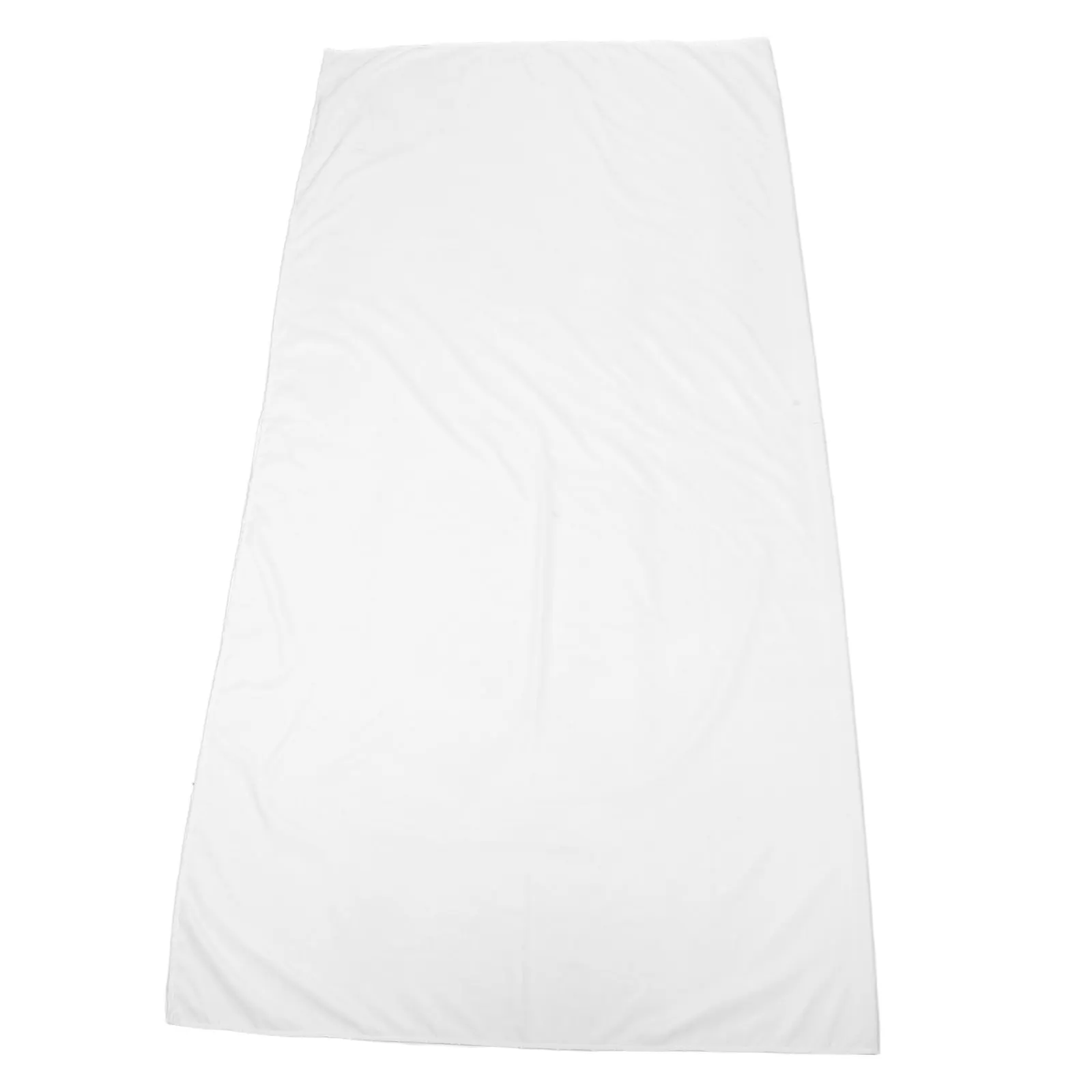 Plain Flat Sheet Hotel Hospital Dorm Top Sheet Breathable Soft Wrinkle Resistant 112x76 Inch White Bed Sheets