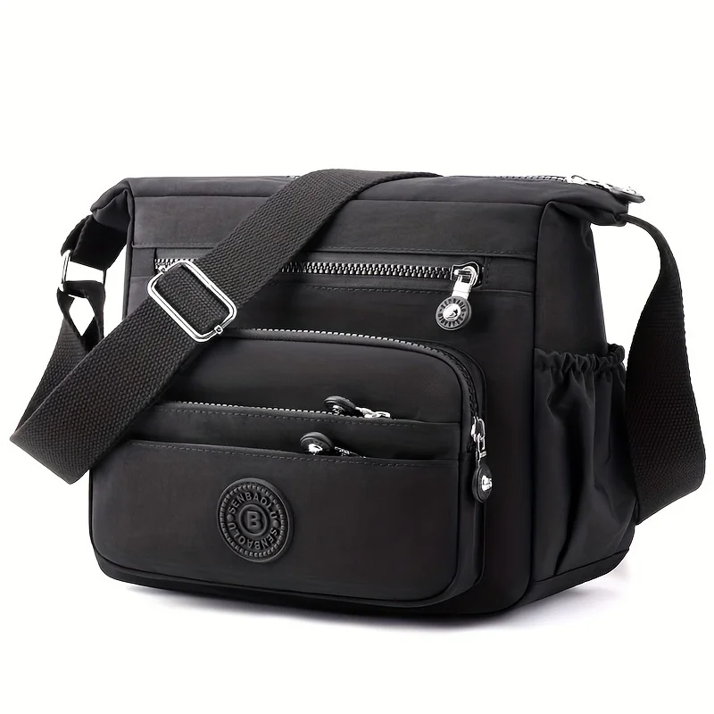 Fashionable Retro Versatile Crossbody Bags, Multi-layer Large Capacity Hand-held Shoulder Bag, Suitable for Commuting Banquets