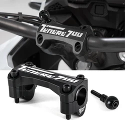 For Yamaha Tenere 700 TENERE700 XTZ XT700Z T700 T7 2019 - Motorcycle Accessories CNC Handle Bar Handlebar Riser Top Clamps Cover
