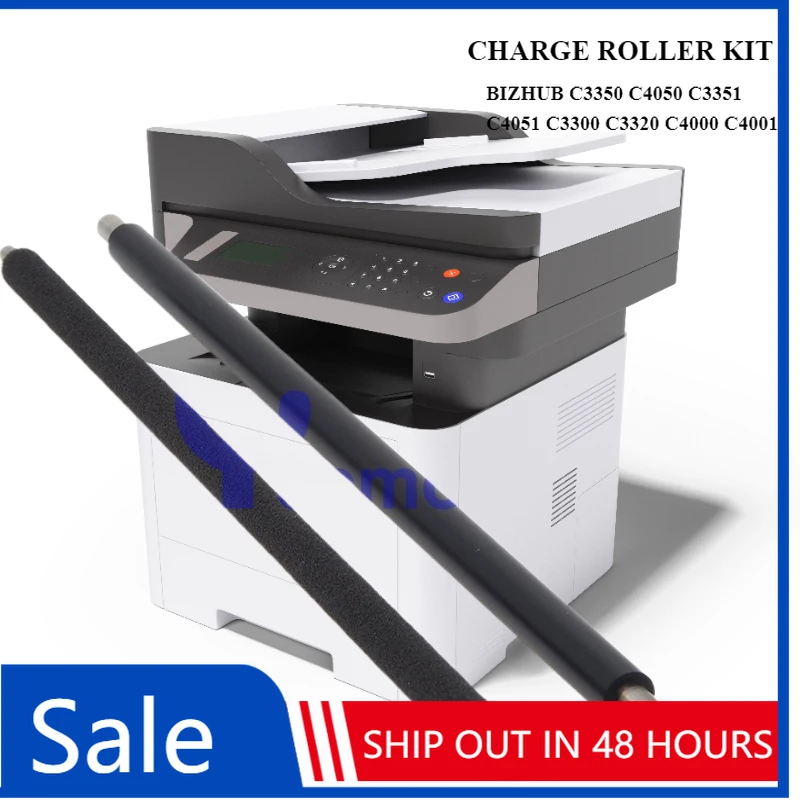 1SET PRIMARY CHARGE ROLLER KIT FOR KONICA BIZHUB C3300 C3320 C4000 C4001 COPIER MACHINE