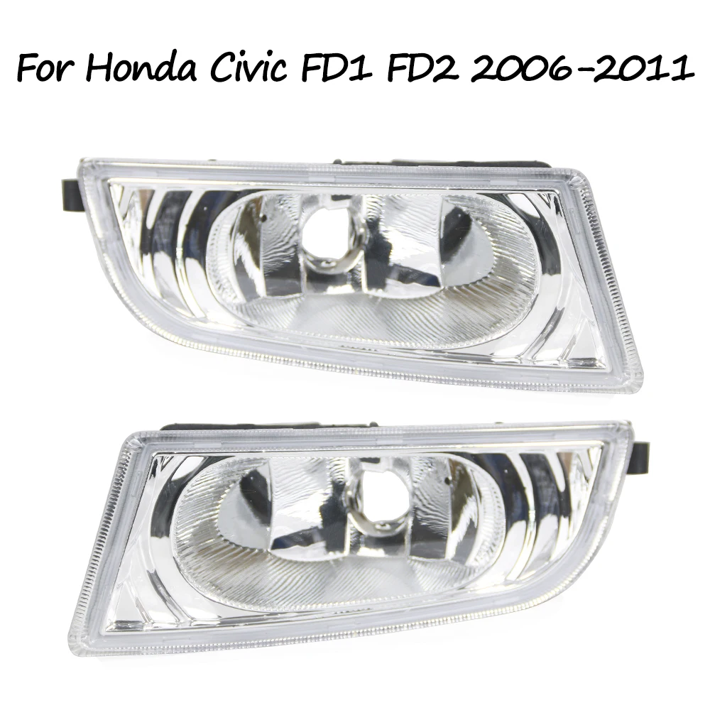 For Honda Civic FD1 FD2 2006 2007 2008 2009 2010 2011 Fog Lamp Front Bumper Anti Fog Light TX3-H01-RFL TX3-H01-LFL 33900-TX3-H01