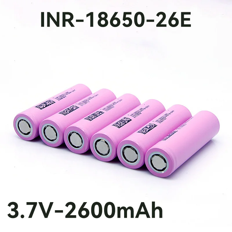 18650 2600mAh batería 3,7 V 20A descarga batería recargable de iones de litio para destornillador contador linterna 18650 baterí