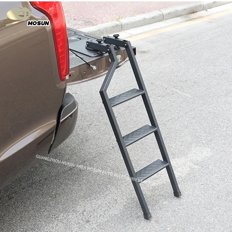 

MOSUN Factory Tail Door Laddar Tailgate Ladder Rear Door Climb Ladder Climbing Ladder for Great Wall Pao GWM 2019+