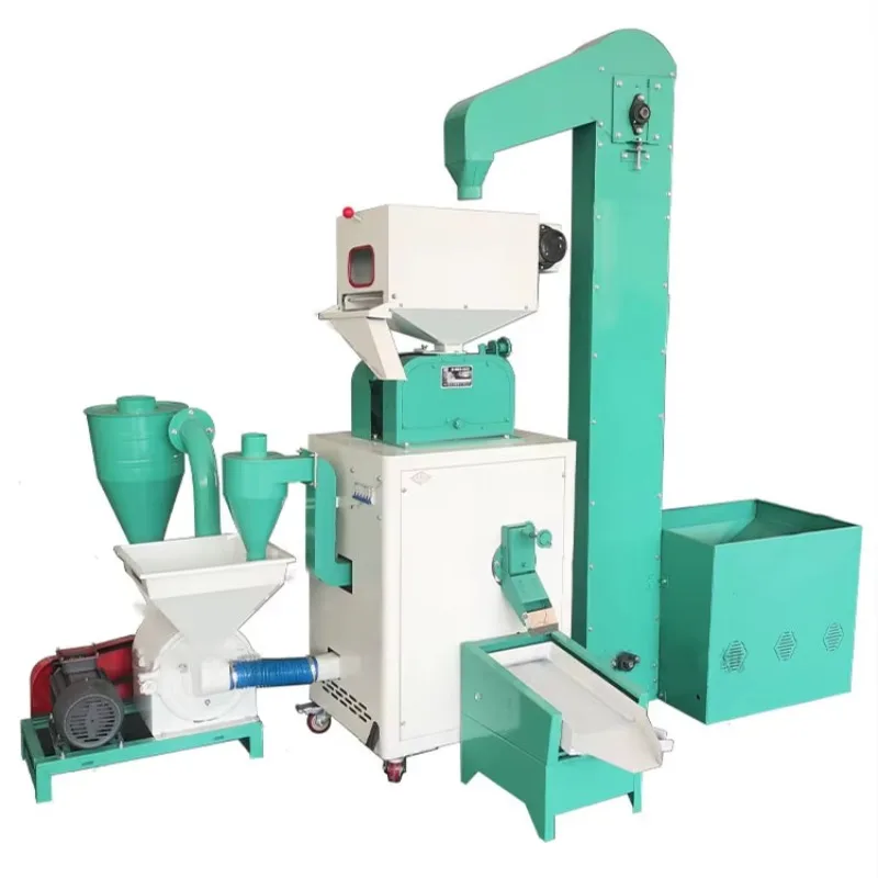 Automatic Lifting Rice Milling Husking Machine/ Complete Paddy Rice Brown Rice Milling Machine