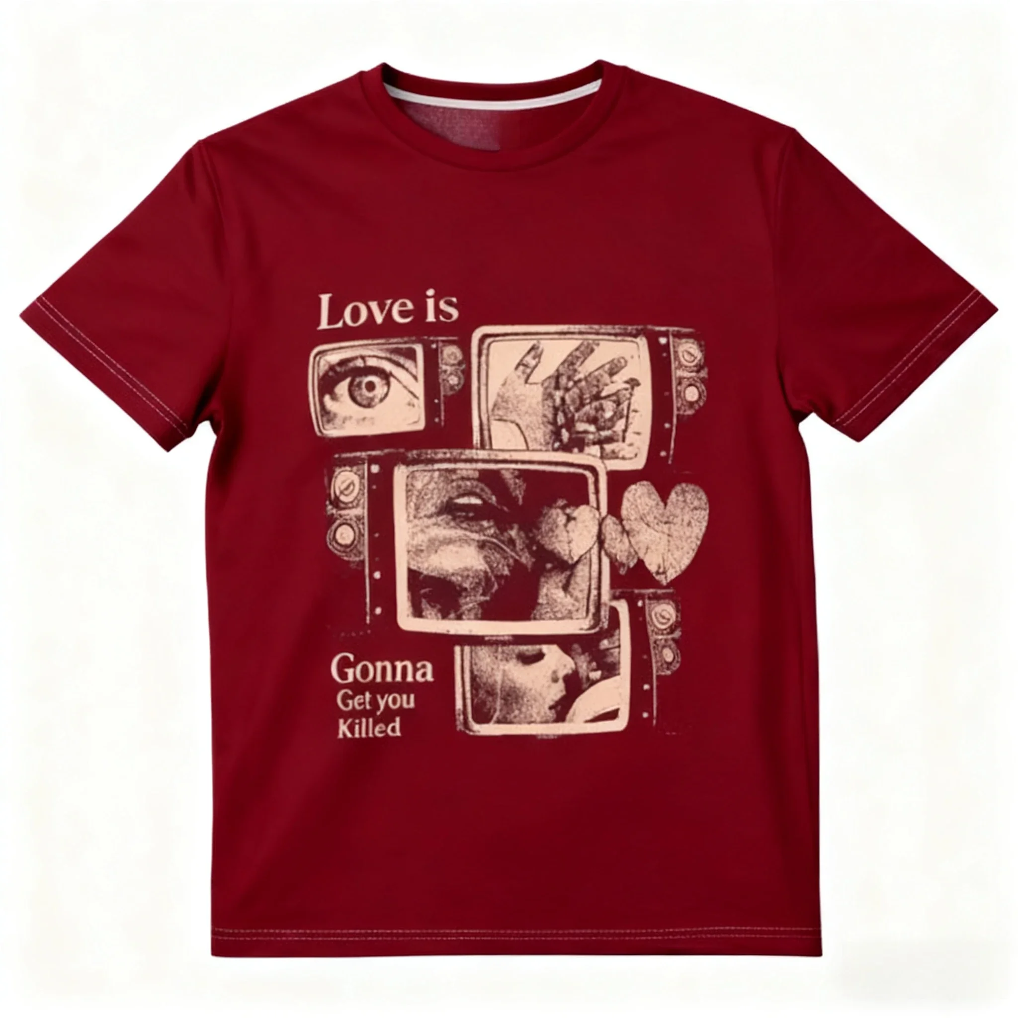 تيشيرتات جديدة مطبوعة ثلاثية الأبعاد من البوليستر بأكمام قصيرة لعام 2025 مطبوعة على طراز ملصق الفيلم للرجال والنساء سريعة الجفاف وقابلة للتنفس #1