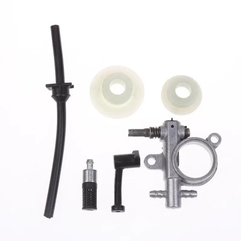 【LM】Hot Sale Chainsaw Oil Pump Line Hose Kit With Integrated Endless Screw For 25CC 2500 Chainsaw Pump Nozzle Connection