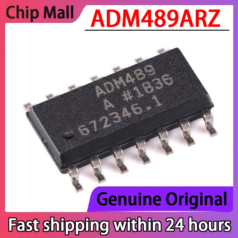 

1 шт. SMD ADM489ARZ ADM489 низкая мощность RS485 чип трансивера SOP-14