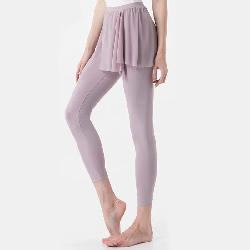 Dance trousers pants Women Ballet Practice trousers Skirt Latin Classical Modern Dance trousers Quick dry running Pants