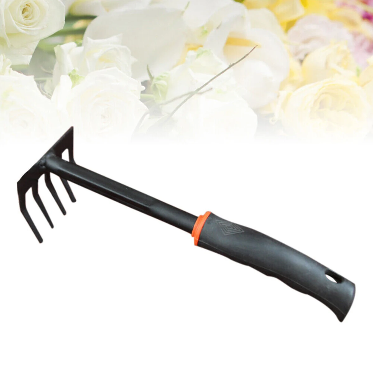 For Home Garden,1Pc, Transplanting Tool, Portable, Steel Rake , Digging Tool ,Mini