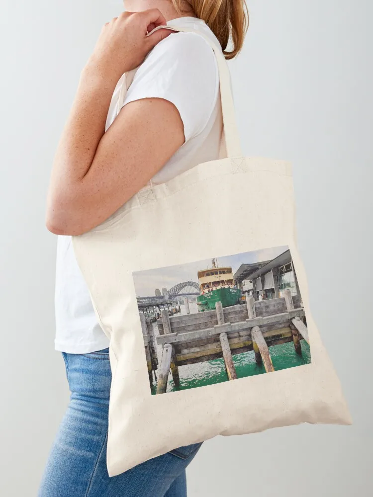 Circular Quay, Sydney Tote Bag Large bags for women Lady bags Cloth bag Handbags women Canvas Tote Bag