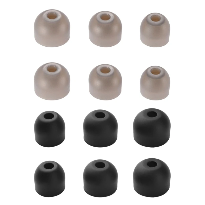 3Pairs Silicone Eartips Ear Tips for W200bt Sports Earphones Case Replacement Ear Inserts