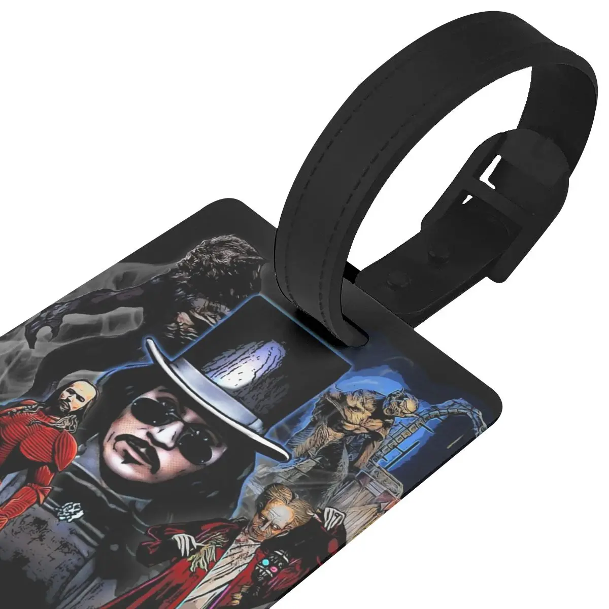 Bram Stokers Dracula etichette per bagagli accessori per valigie viaggio carino bagaglio etichetta d'imbarco porta etichette portatile ID nome indirizzo