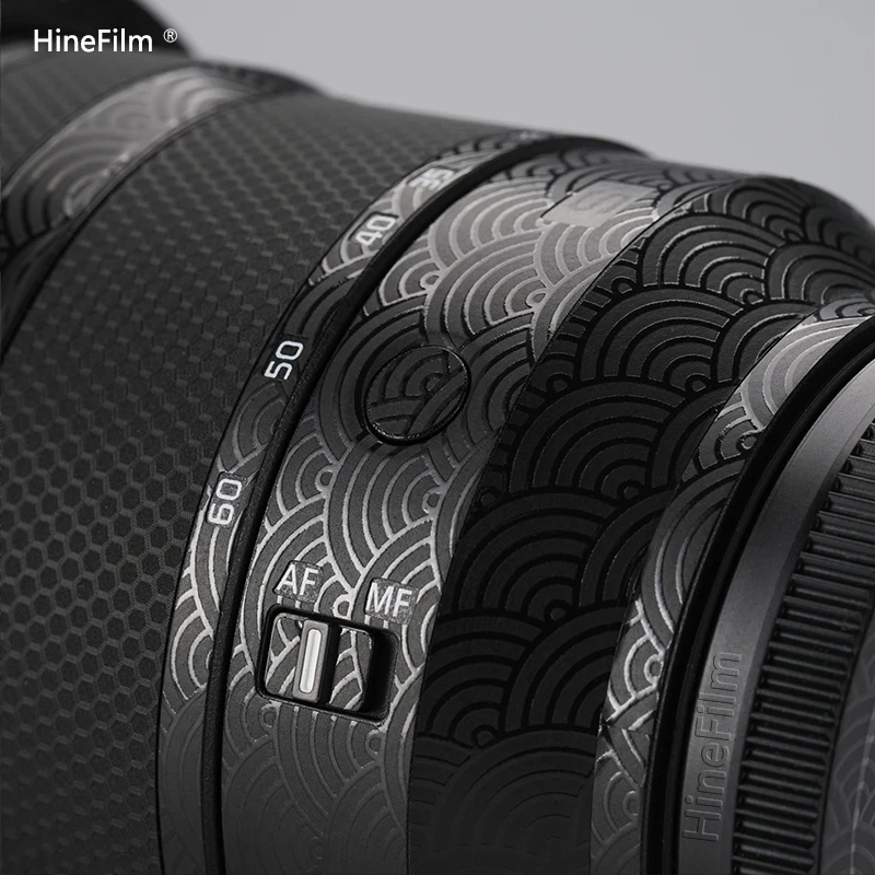 Hinefilm الجلد لباناسونيك LUMIX 24-60 مللي متر F2.8 عدسة ملصق مائي الجلد 24 60 عدسة التفاف غطاء ل Lumix S 24-60 F2.8 عدسة الجلد S-R2460