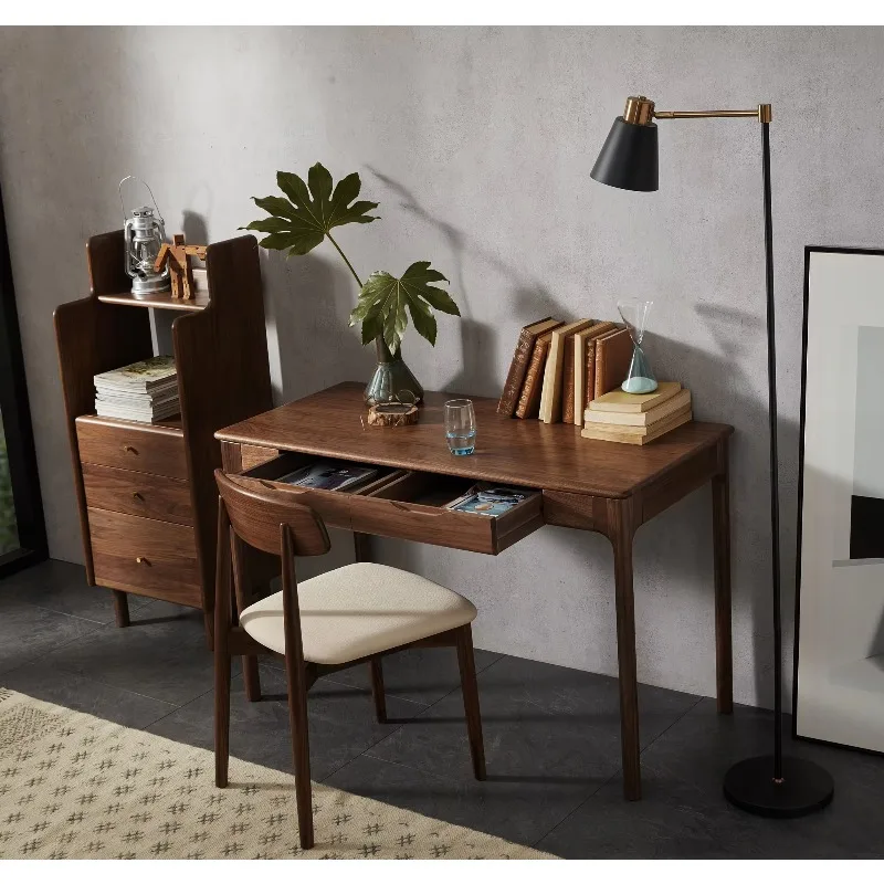 

Newly developed desk, black walnut standing table