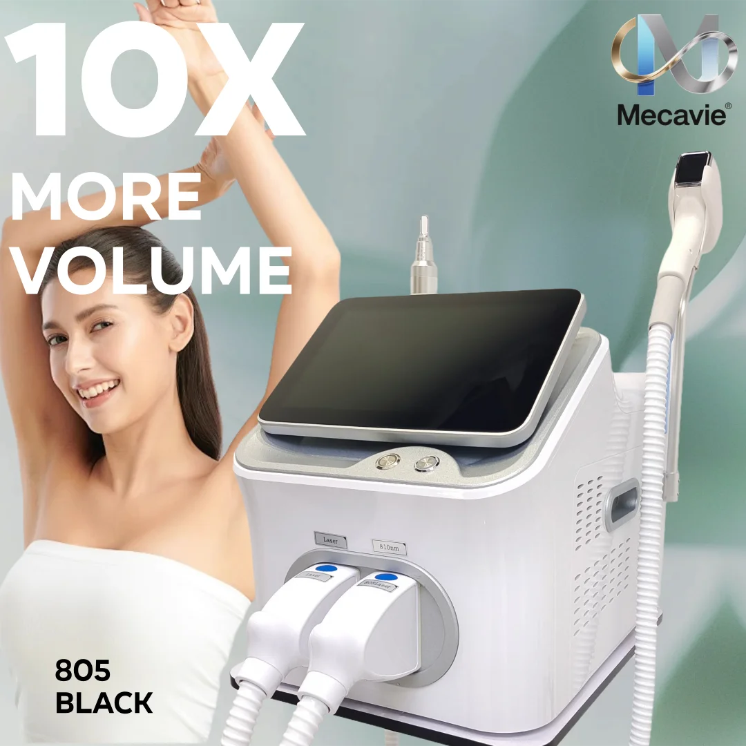 4000 واط ليزر ديود احترافي 2 في 1 لإزالة الشعر وليزر بيكو ثانية جهاز محمول وغير مؤلم مناسب لجميع أنواع البشرة CE