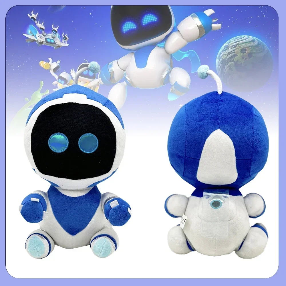 

30 см Astro Bot, плюшевые игрушки, игровая периферия, милые мягкие набивные Astro Bot, фанаты игр, детские подарки на день рождения, рождественские подарки, декор комнаты