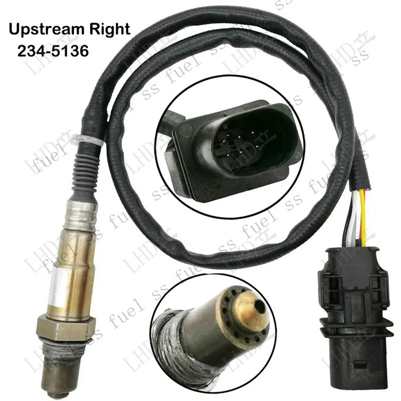 S+ 1Set Upstream + Downstream Oxygen Sensor O2 For BMW E70 X5 2007 - 2010 4.8L