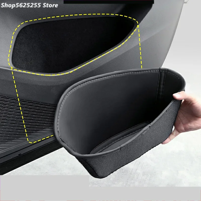 

Car Front Rear Door Inner Armrest Handle Door Multifunctional Storage Box for Volkswagen VW Teramont Atlas 2022 2021 Accessories