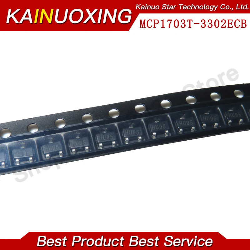 10PCS MCP1703T-3302…