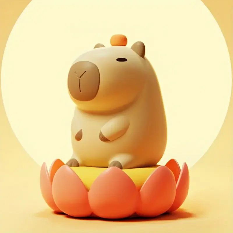 Lampu Lumba-lumba Lucu Silikon LED Dapat Diredupkan dan Diisi Ulang Cocok untuk Kamar Tidur Wanita, Ruang Tamu, Hadiah Ulang Tahun