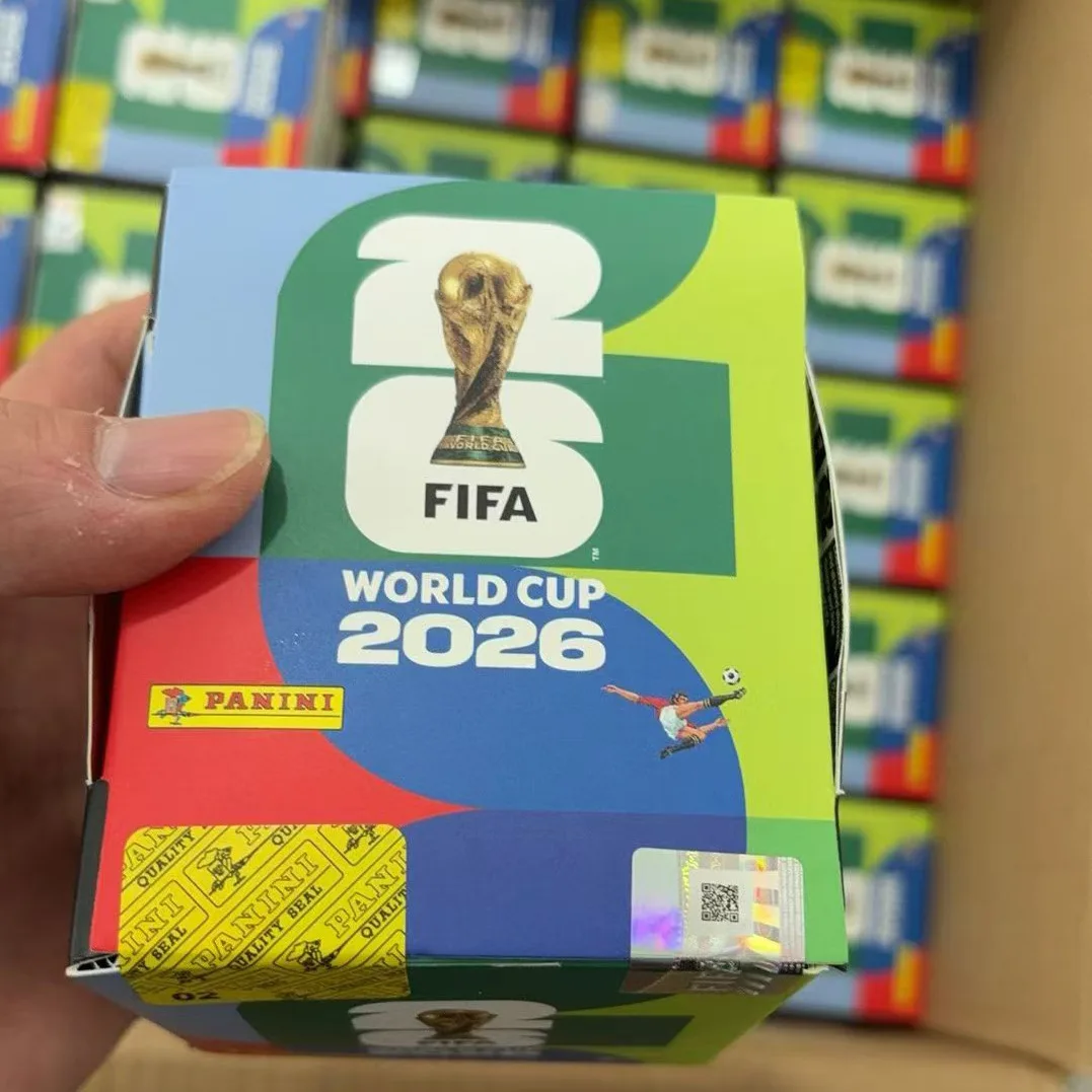 Panini2026 WM-Aufkleberbox Fußball-Sammlerstücke Spieler-Aufkleber Komplettes Album Geschenk für Teenager-Fußballfans – Detail 8