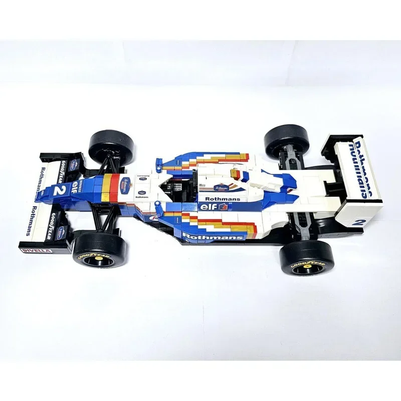 

MOC-204492 Новый спортивный автомобиль FW16 Formula, гоночные строительные блоки, модель 904, деталиMOC, креативные строительные блоки для мальчиков и детей на день рождения, игрушки
