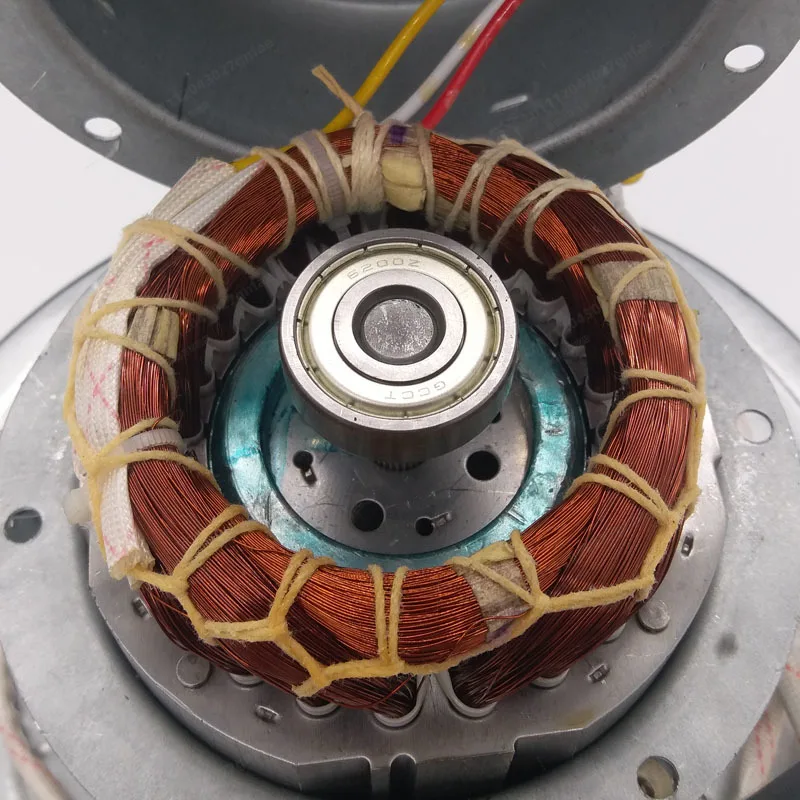 

120W Commercial Steamer Blower Motor Pure Copper Core Fan for Bun Steamer Noodle Boiler Universal
