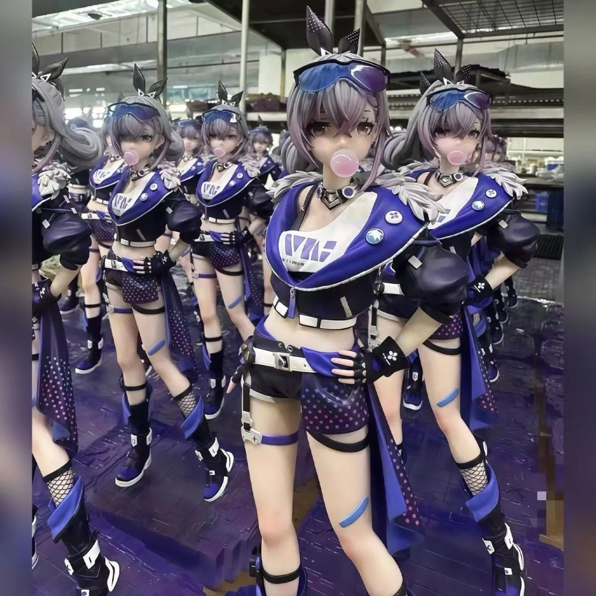 Queen Silver Wolf Top Matching Plate Limited Quantity Cartoon Animation Gk Hand-Held Action Figure Toy Collectible Statuette