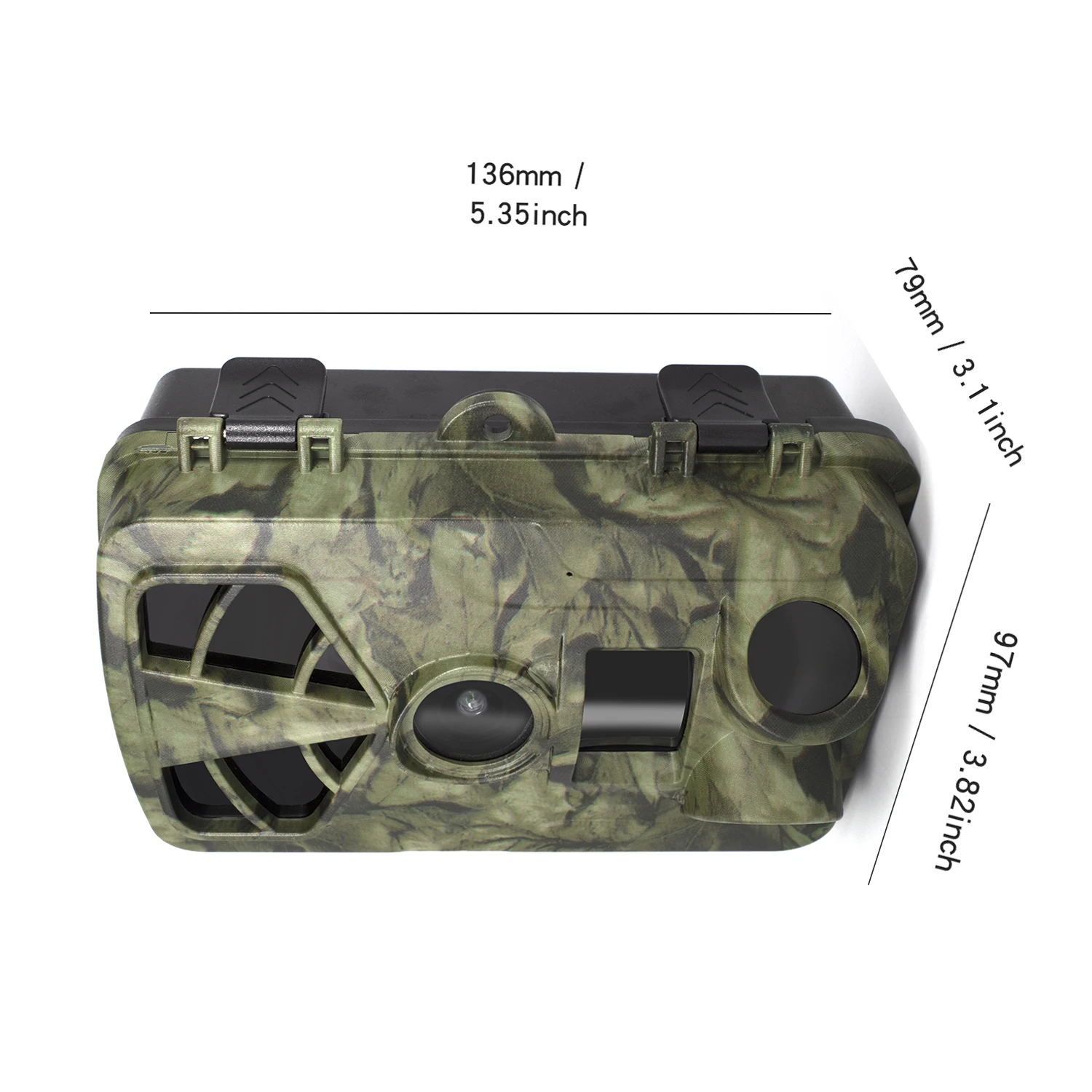 Hunting Trail Camera Night Vision Infrared HD Waterproof Outdoor Motion Wildlife Scouting Photo Easy to Install and Versati