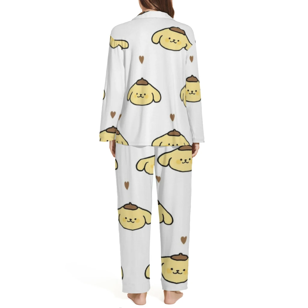 Sanrio printed pyjama sets, casual and comfortable pajamas for men and women, and loungewear