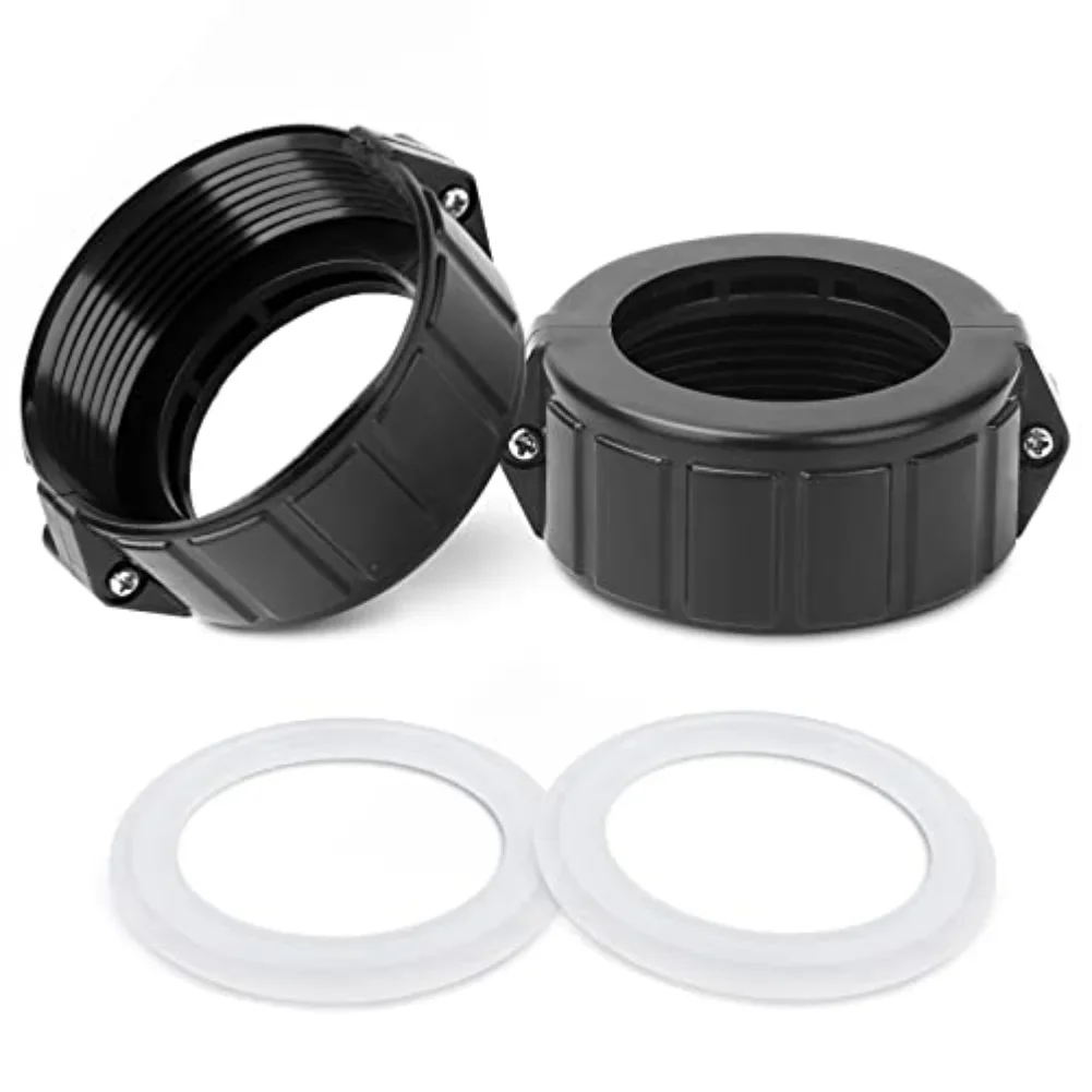 

Screw Kit Heater Gasket Easy To Install Fits 2 Inch Heater For HydroQuip For Spa Builders Inner Size 2.3 Inch 3 Inch Size
