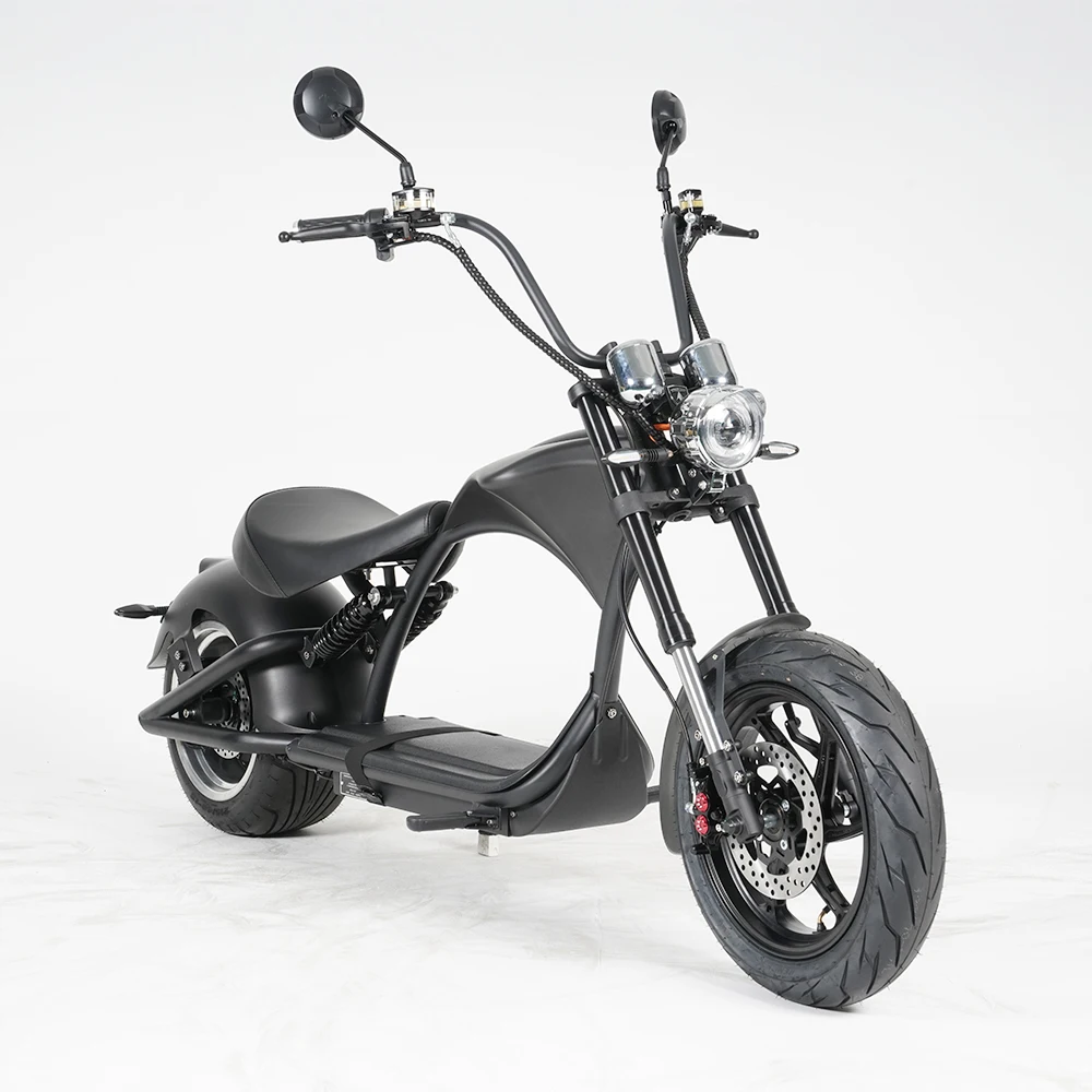 EU Stock Citycoco Motorcycle Electric Electric Chopper Motorcycle EEC High Speed Electric Motorcycle MANGOSTEEN Chopper 2000W