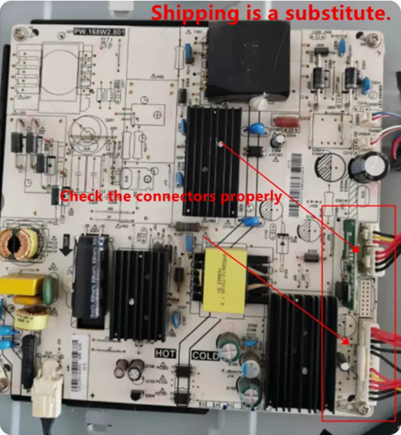 New replacement LCD TV power board PW.168W2.801 Please send the original board for verification